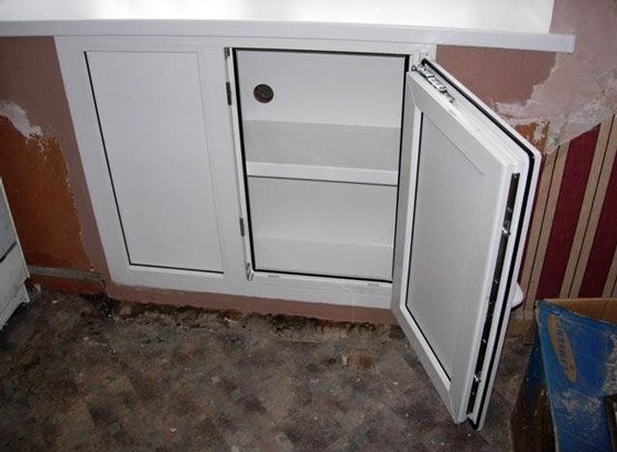 Хрущевский холодильник переделка