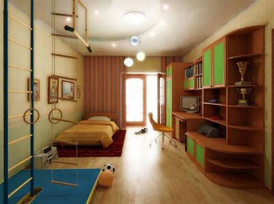 Дизайн спальни для ребенка