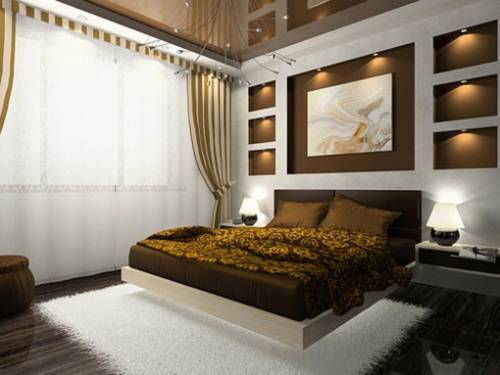 Дизайн спальни 20 кв м