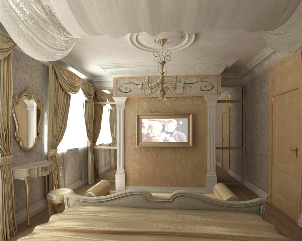 Дизайн спальни 16 кв м