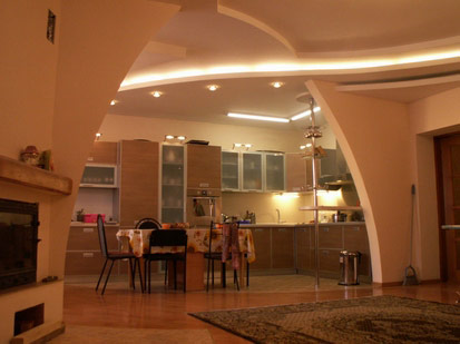 дизайн гостиной кухни