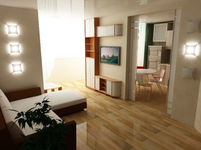 Дизайн 2 х комнатной квартиры