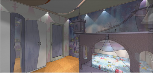 дизайн проект детской комнаты