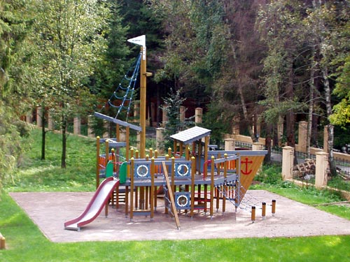 Ландшафтный дизайн детской площадки